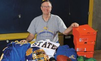 Tim DeWitt, athletic equipment manager