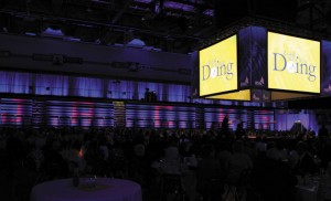 More than 600 guests attended the 2012 Donor Celebration in Frost Arena.