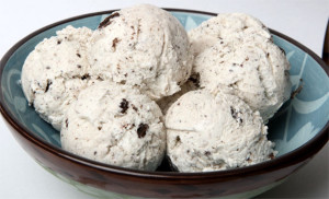 In 2012, the dairy plant produced 4,750 gallons of cookies and cream ice cream, which accounted for about 13 percent of the 37,000 gallons of total ice cream production for the year.