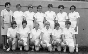 The 1967 womenâ€™s basketball team.