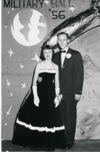 Larry Bell and his wife, Sherry, at a dance at SDSU.