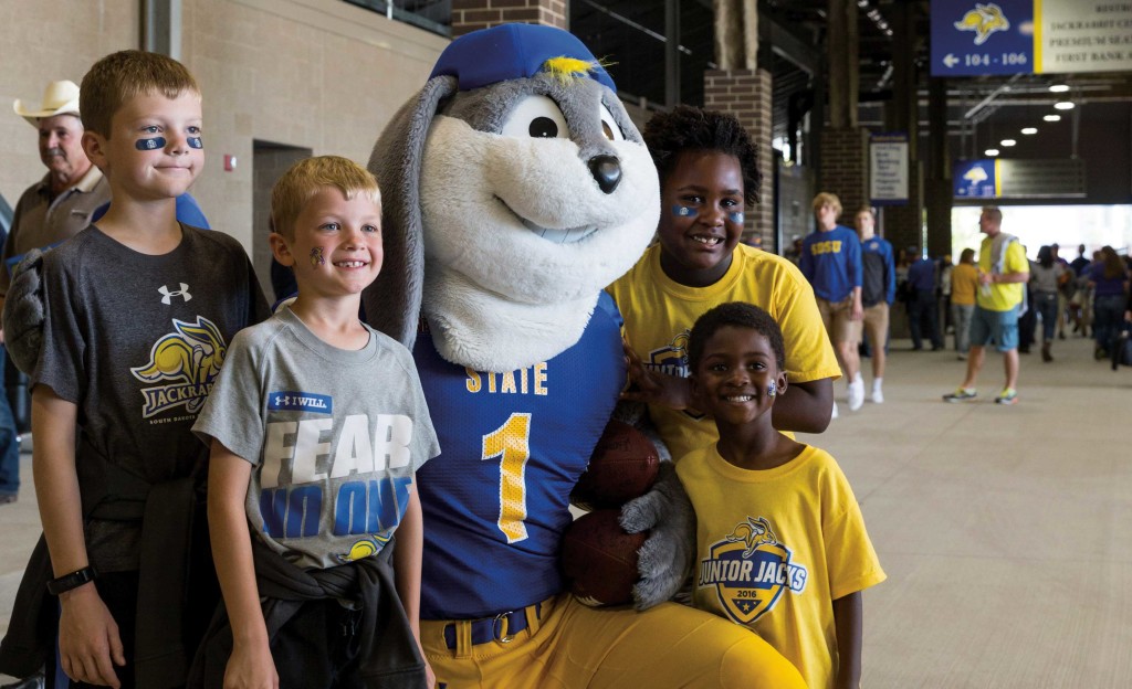 Happy to see Jack: Seeing Jack the Jackrabbit always brings smiles to the faces of fans of all ages.