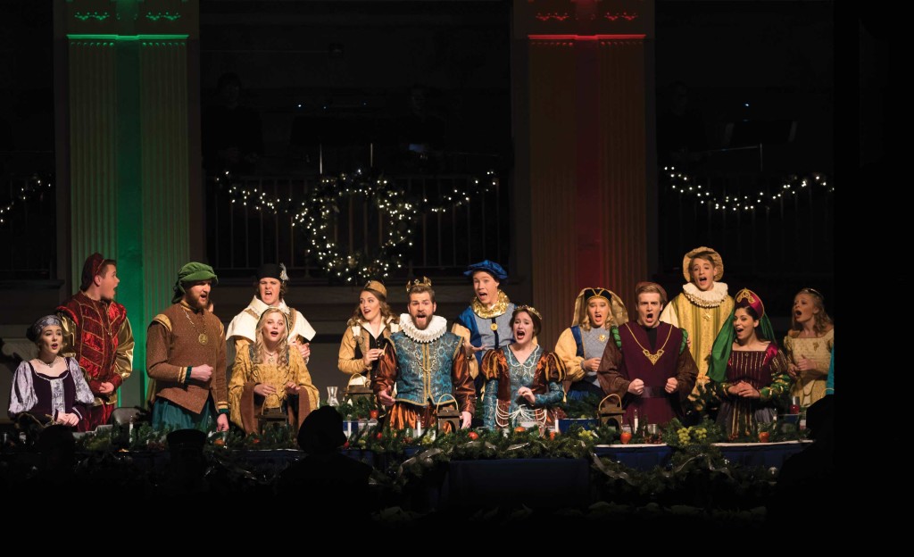 SDSTate's Madrigal Christmas Dinner performers