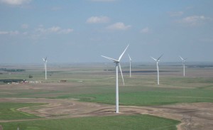 Spearville Wind Farm in Ford County Kansas