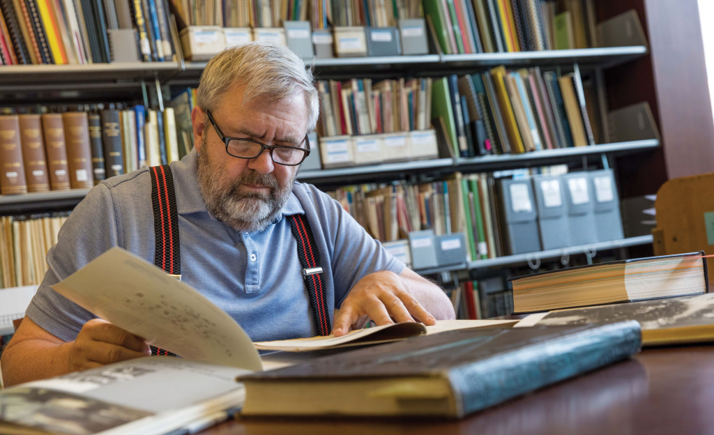 Doug Oleson â€™81, a retired Boeing software engineer, created an interactive evolution map of the SDSU campus.