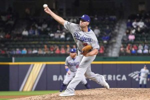 Pitcher throws the ball.