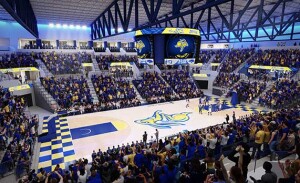 A rendering of the new First Bank and Trust Arena